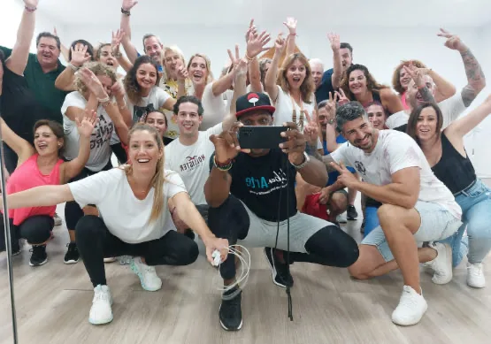 Alumnos de Salsa Málaga