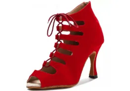 Zapatos de baile Botín Rojo Málaga